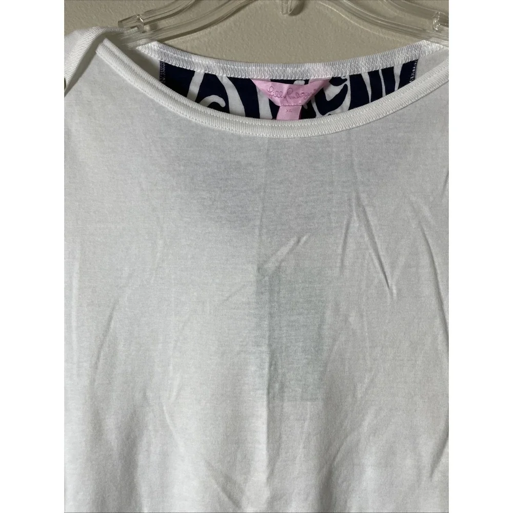 Lilly Pulitzer Kathy Boatneck 3/4 Sleeve Pullover Top NWT Women's Size XL - Picture 2 of 12